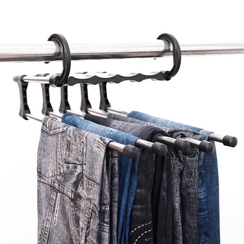 mehrschichtige Hängende Hosen Lagerregal 5 In 1 Edelstahl