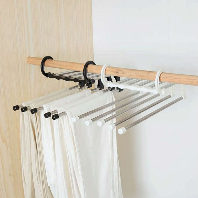 mehrschichtige Hängende Hosen Lagerregal 5 In 1 Edelstahl