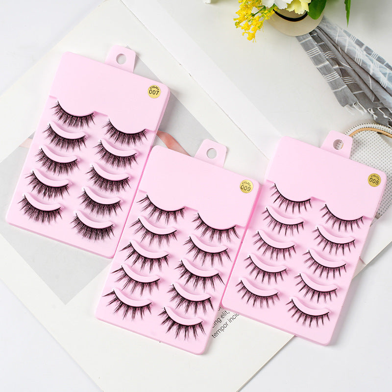 5 Pairs Manga Wimpern