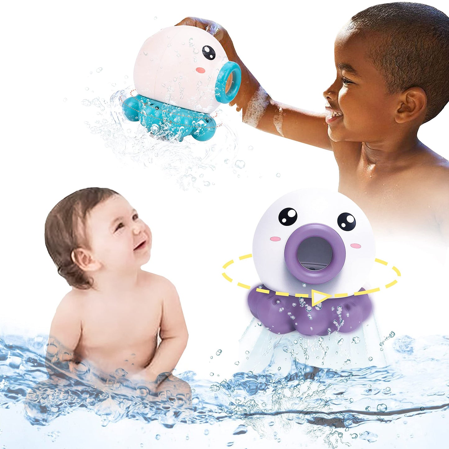 Oktopus-Brunnen Kinder-Wasserspielzeug