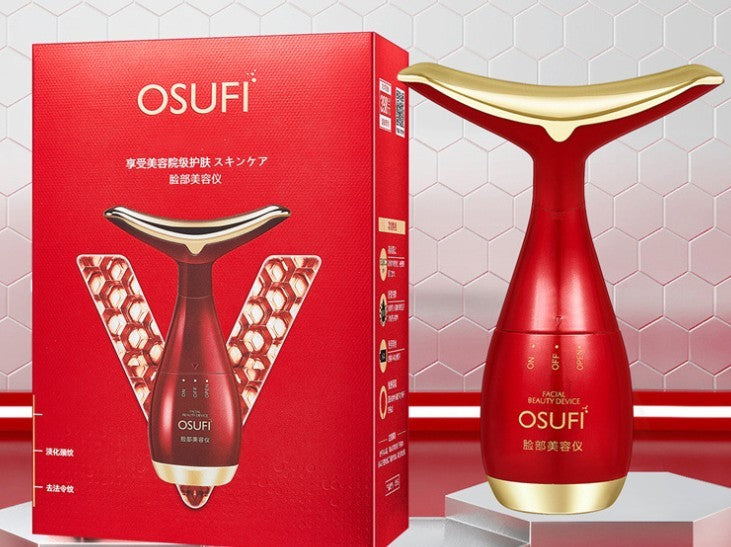 Oubanfei V Gesichtsmassage Induktives Therapeutisches Instrument Lifting Und Straffung Gesichts-Augen-Schönheitsinstrument
