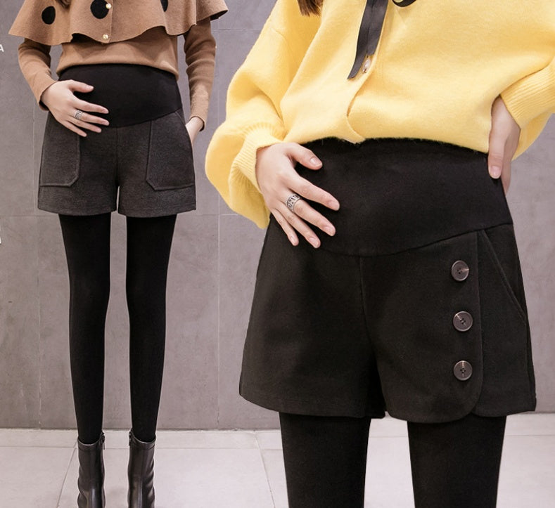 Bauchstraffungsshorts aus Wolle