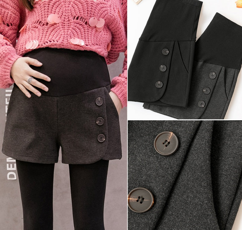 Bauchstraffungsshorts aus Wolle