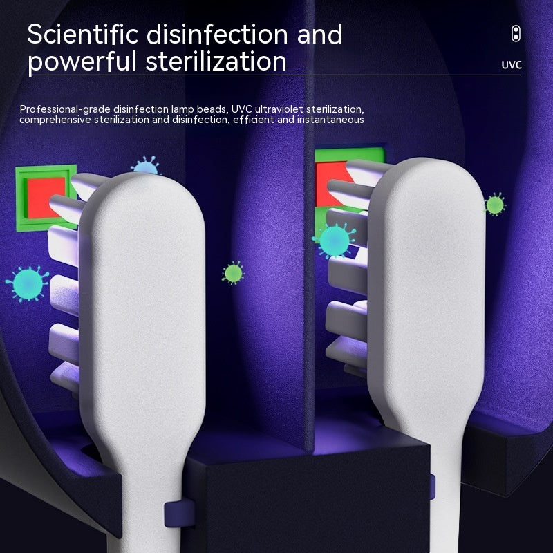 Zahnbürstenhalter-Desinfektionsmittel UV-Zahnbürstendesinfektionsmittel Zahnpastazubehör Tragbarer Zahnbürstensterilisator Tragbares Desinfektionsmittel
