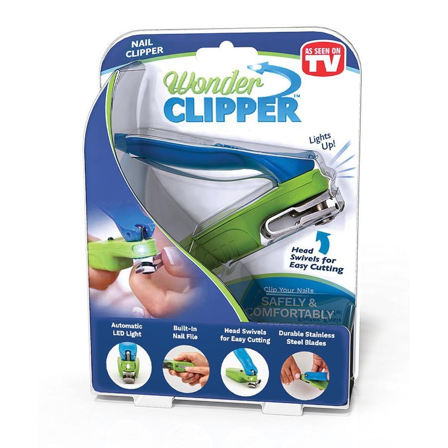 Nagelknipser mit 150 Grad schwenkbarem Griff und LED-Licht