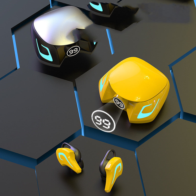 Gaming-Bluetooth-Headset ohne Verzögerung, das Hühnchen mit bunten Ohren isst