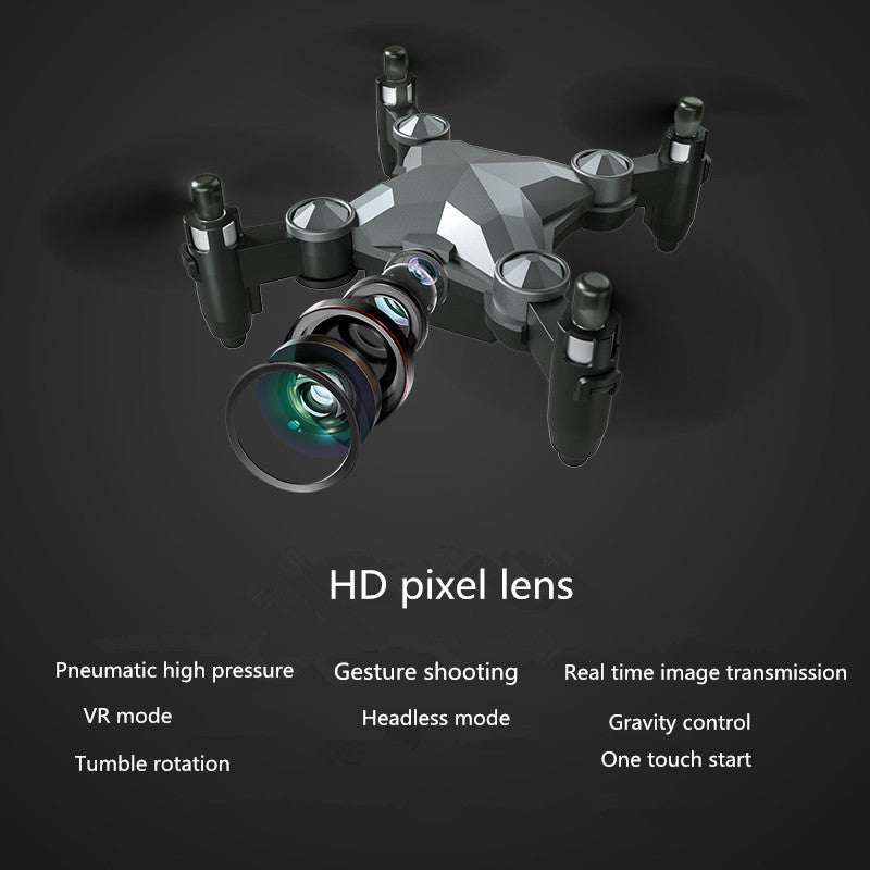 Neu Gepäck Box Lagerung Box Falten Mini UAV Luft Fotografie Fernbedienung Vier Achsen kinder Spielzeug Drone