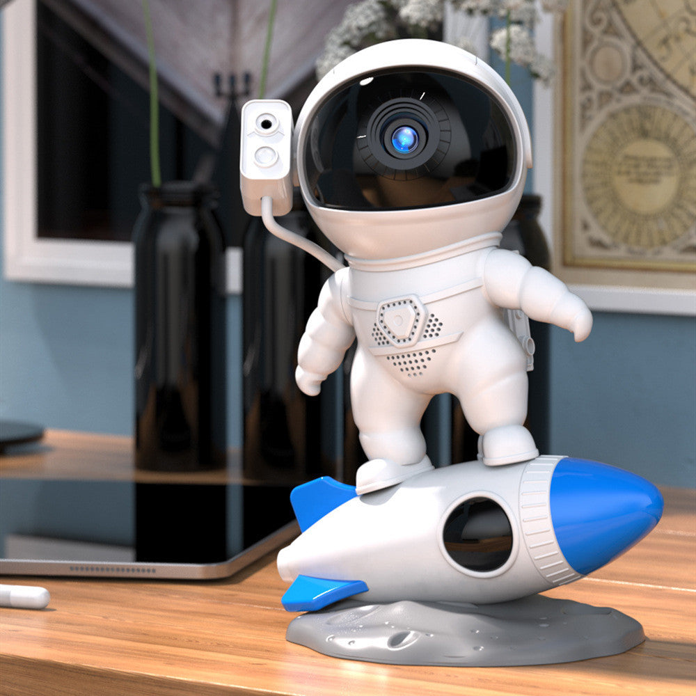 Rakete Astronaut Galaxy Sternenhimmel Projektor Lampe Desktop