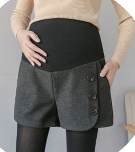 Bauchstraffungsshorts aus Wolle
