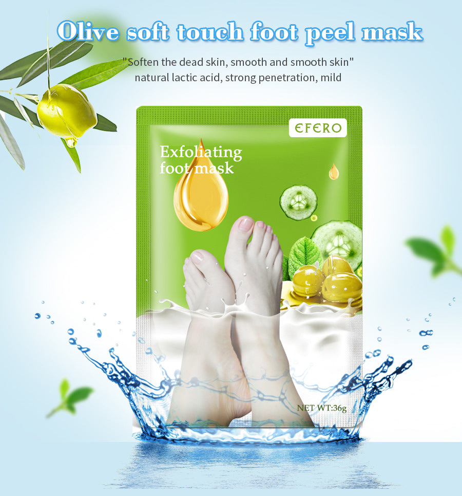 peeling des pieds - masque pour les pieds