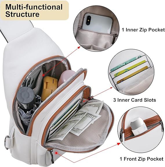 Petit sac bandoulière pour femme Sacs bandoulière pour femme Sacs ceinture en cuir tendance pour femme Cross Body