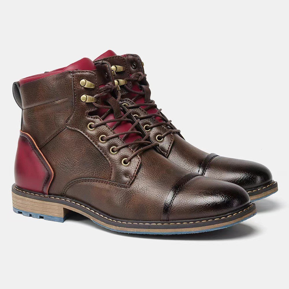 Modische High-Top-Martin-Stiefel für Herren