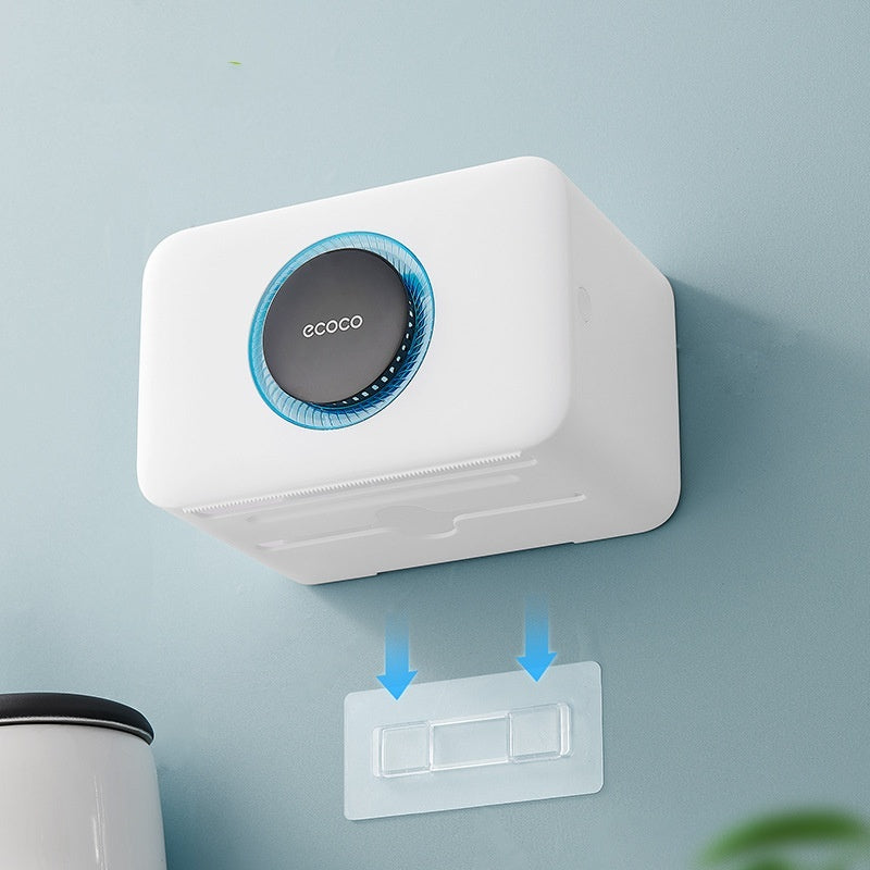 Porte-papier hygiénique mural sans perforation pour salle de bain