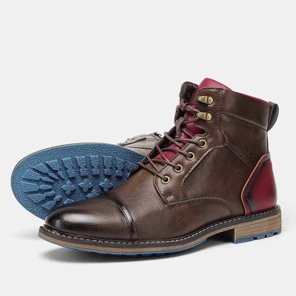 Modische High-Top-Martin-Stiefel für Herren