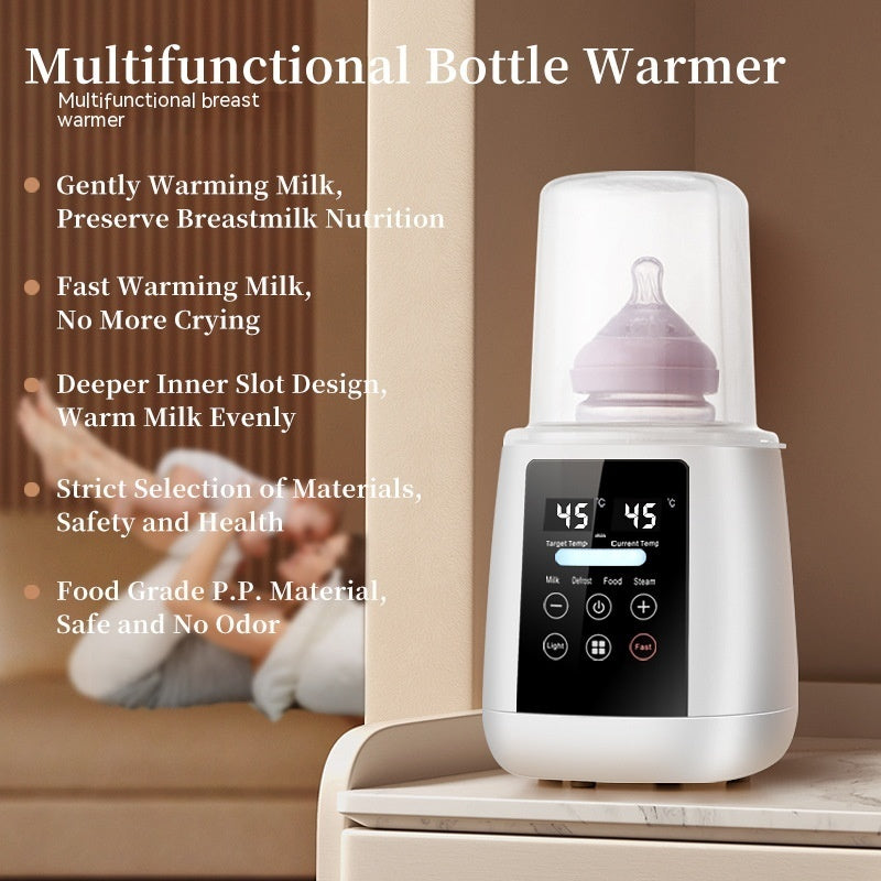 Multifunktionaler Einzelflaschen-Milchwärmer mit konstanter Heiztemperatur