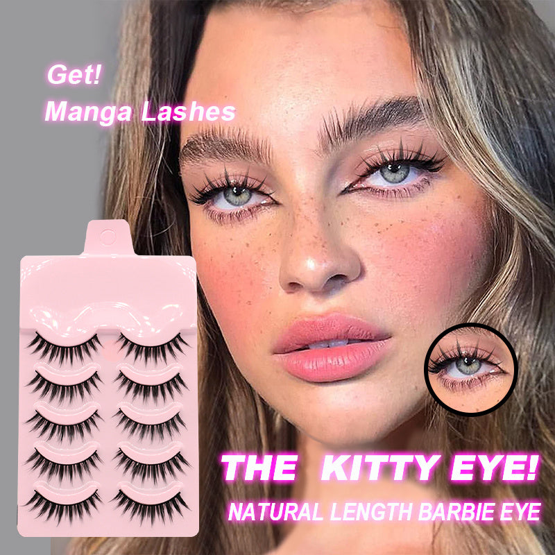 5 Pairs Manga Wimpern