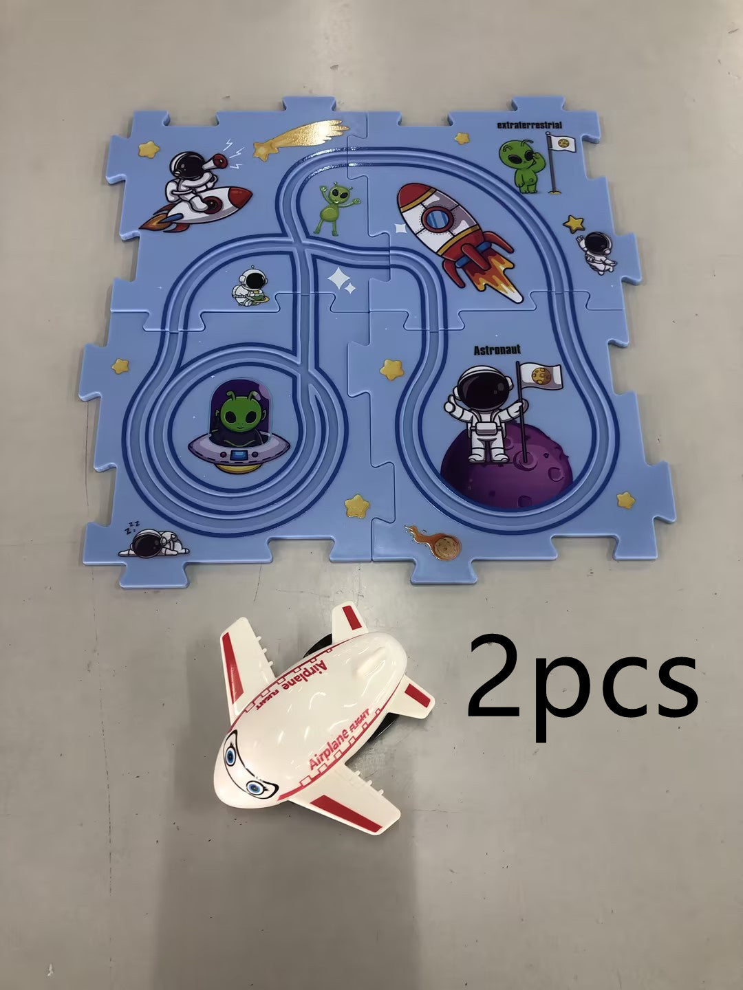 Kinder Puzzle Elektrische Eisenbahn Speeder DIY Montage Elektrische Auto Automatische Schiene Stadt Szene Bau Bildung Spielzeug Geschenk