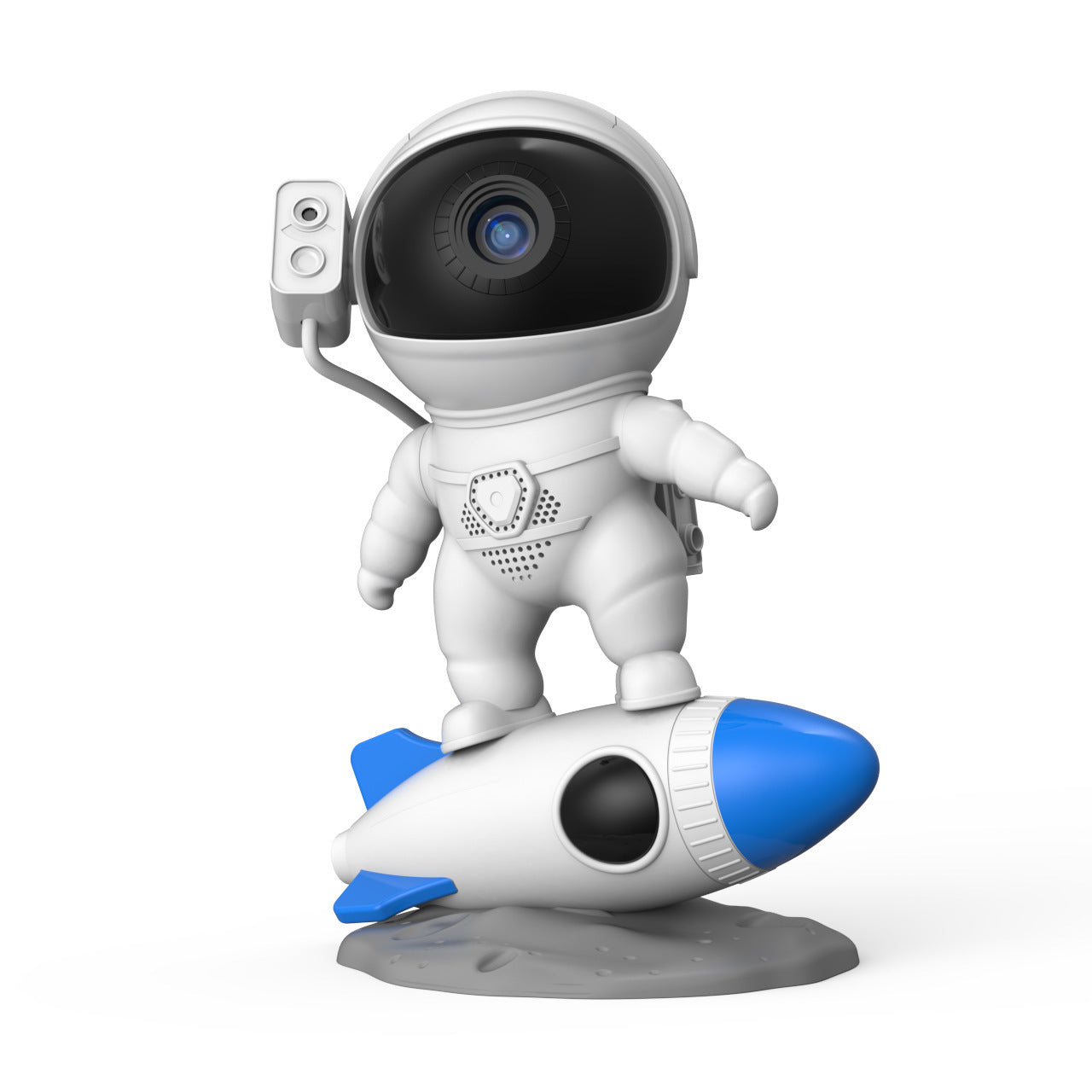 Rakete Astronaut Galaxy Sternenhimmel Projektor Lampe Desktop