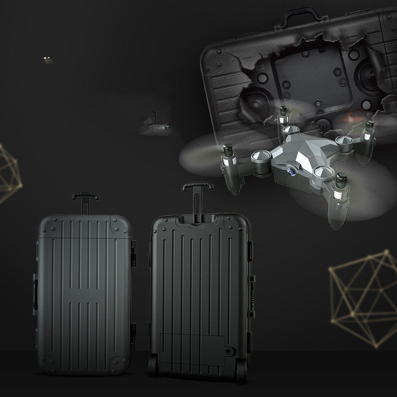Neu Gepäck Box Lagerung Box Falten Mini UAV Luft Fotografie Fernbedienung Vier Achsen kinder Spielzeug Drone