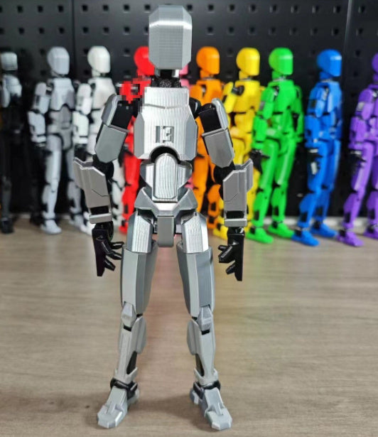 Beweglicher Shapeshift-Roboter 2.0 mit mehreren Gelenken, 3D-gedruckte Schaufensterpuppe, Action-Modell, Puppenspielzeug, Geschenk für Kinder