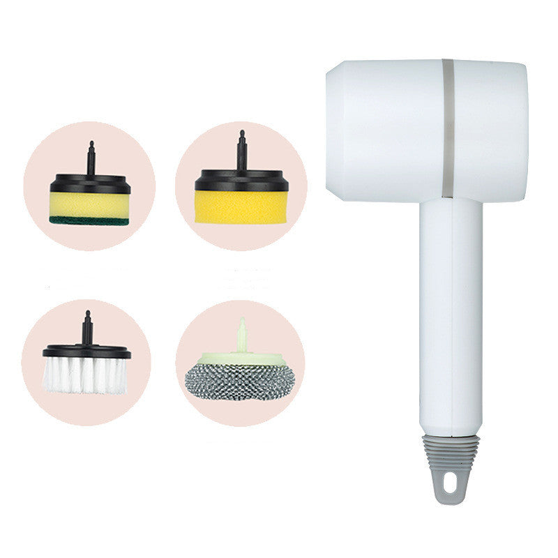 Elektrische Reinigungsbürste, Geschirrspülbürste, automatisch, kabellos, wiederaufladbar über USB, professionelle Reinigungsbürsten für Küchenbadewannenfliesen
