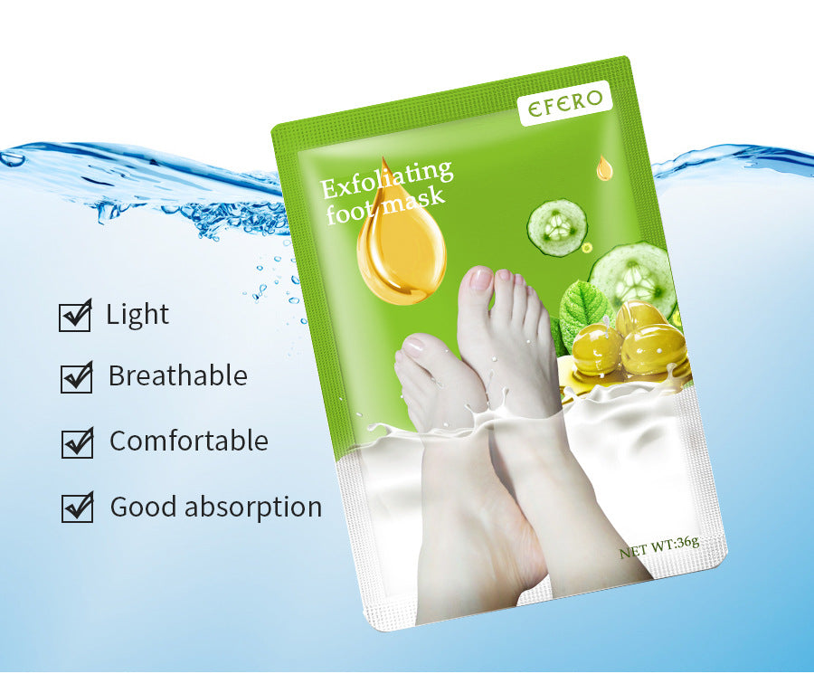 peeling des pieds - masque pour les pieds
