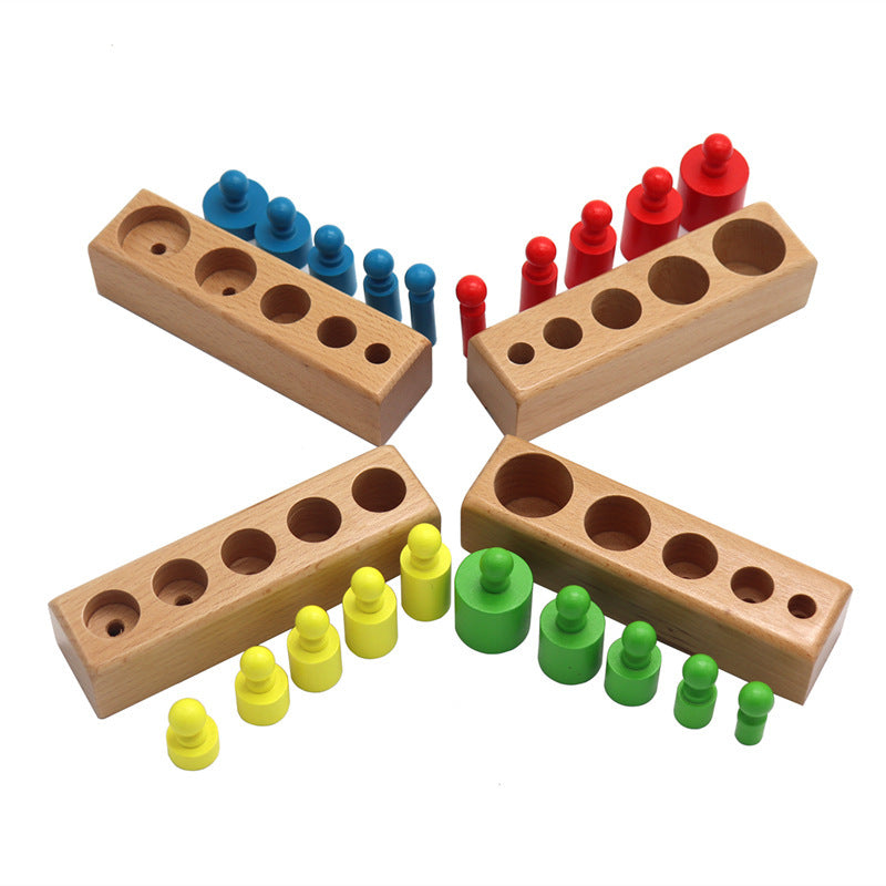 Montessori Kindergarten Früherziehung Spielzeug Bausteine