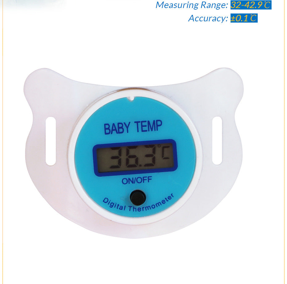 Thermomètre numérique pour sucette pour bébé