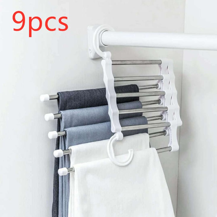 mehrschichtige Hängende Hosen Lagerregal 5 In 1 Edelstahl