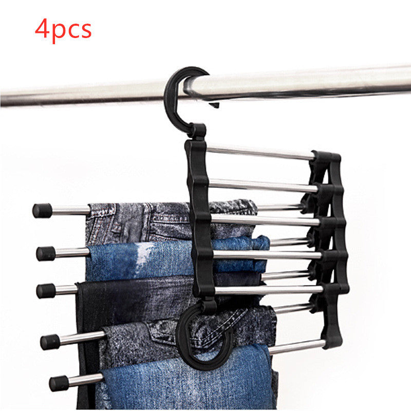 mehrschichtige Hängende Hosen Lagerregal 5 In 1 Edelstahl