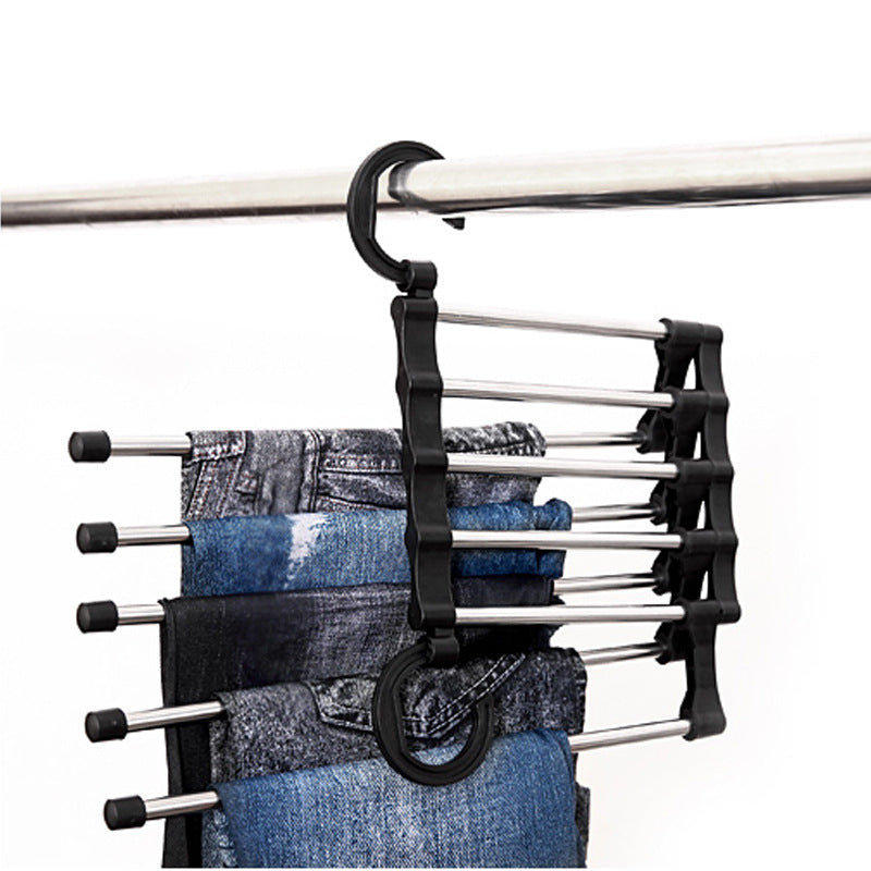 mehrschichtige Hängende Hosen Lagerregal 5 In 1 Edelstahl