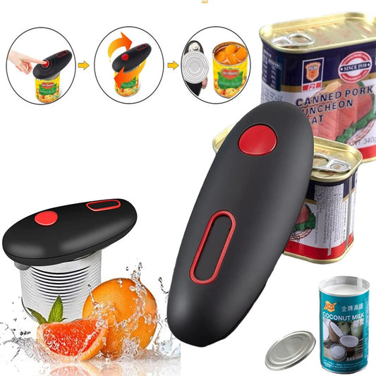 Elektrischer Dosenöffner, automatischer Dosenöffner, One-Touch-Maschine, tragbare Küchen-Freisprecheinrichtung, Werkzeug zum Öffnen von Gläsern und Flaschen