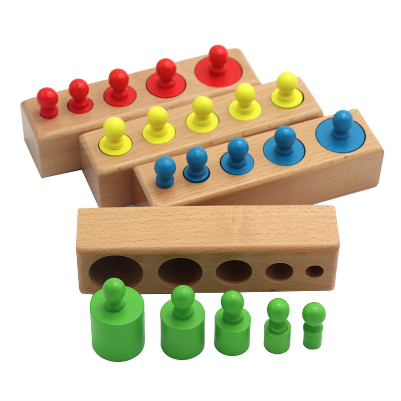 Montessori Kindergarten Früherziehung Spielzeug Bausteine