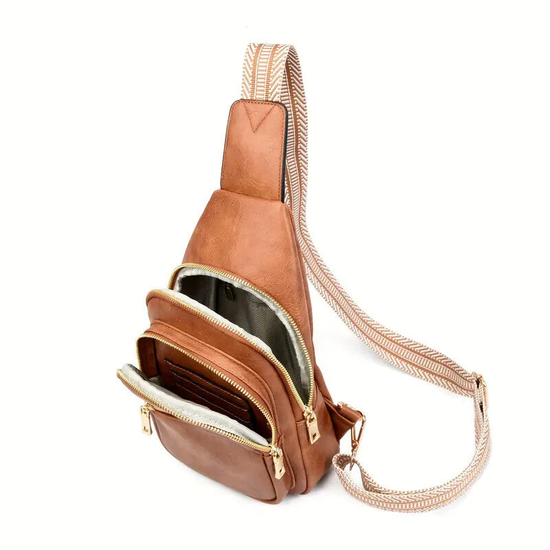 Petit sac bandoulière pour femme Sacs bandoulière pour femme Sacs ceinture en cuir tendance pour femme Cross Body 