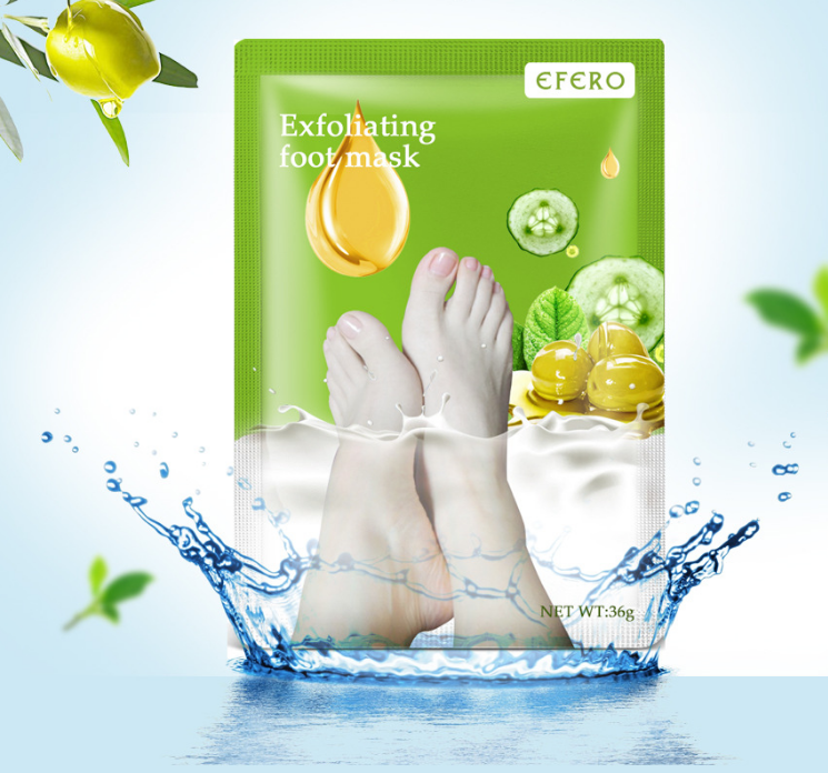 peeling des pieds - masque pour les pieds