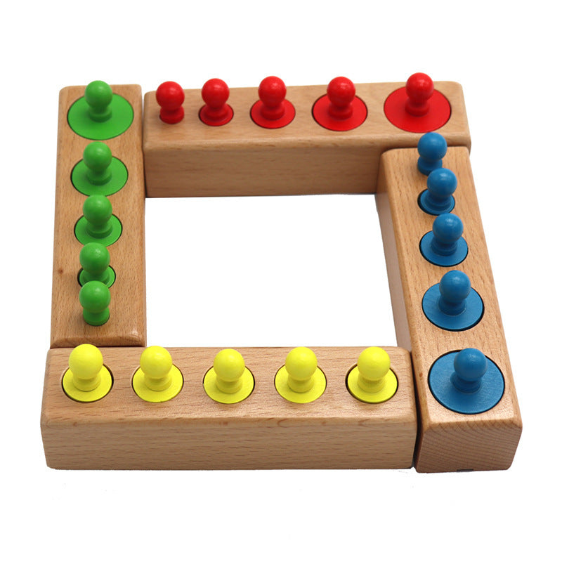 Montessori Kindergarten Früherziehung Spielzeug Bausteine