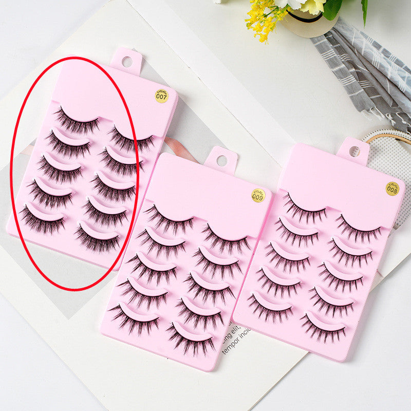 5 Pairs Manga Wimpern