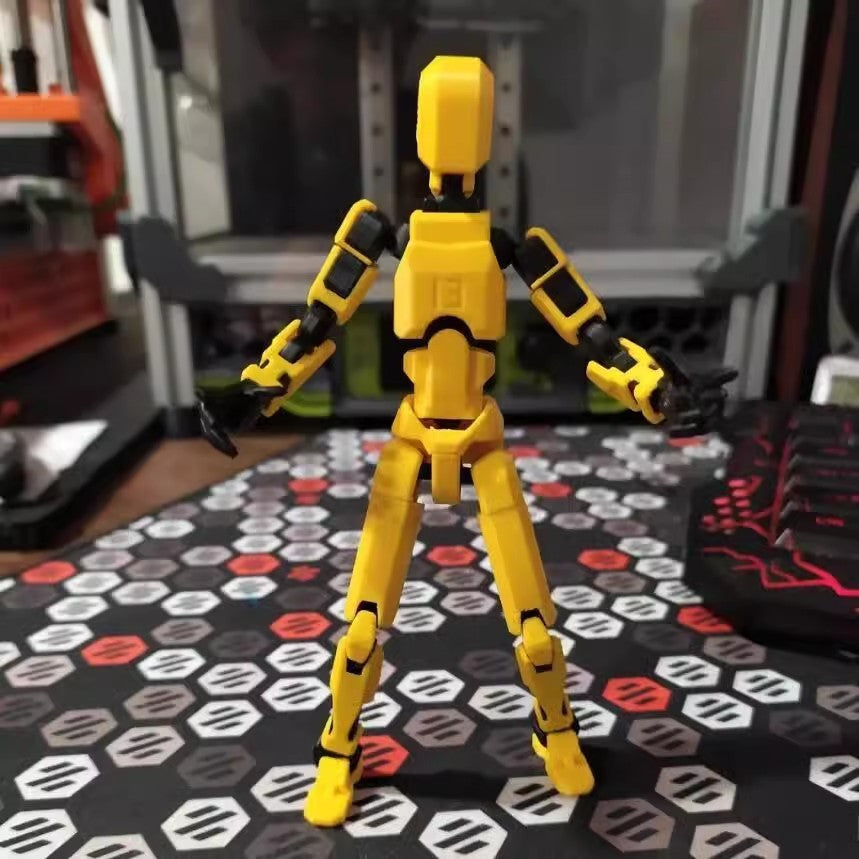 Beweglicher Shapeshift-Roboter 2.0 mit mehreren Gelenken, 3D-gedruckte Schaufensterpuppe, Action-Modell, Puppenspielzeug, Geschenk für Kinder