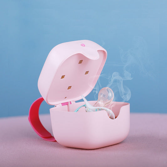 boîte de désinfection pour tétines