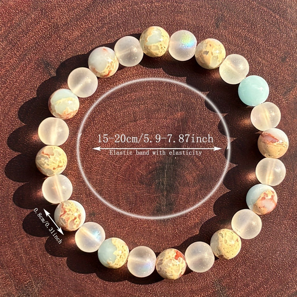 Handgefertigtes gewebtes Holzmuster, Mineral, blauer Edelstein, Pulver, Kristall, gelb, Tigerauge, lila, grün, Katzenauge, Stein, Handarmband für Frauen und Männer, Modeschmuck