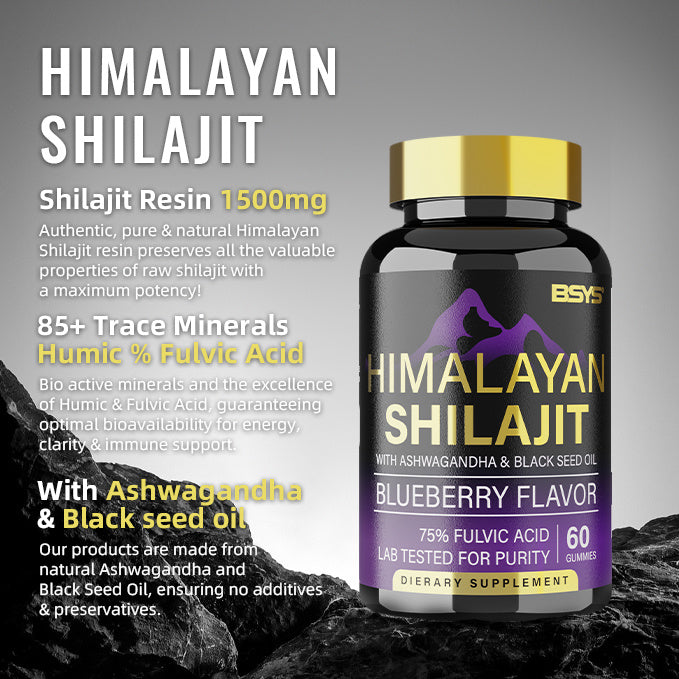 BSYS SHILAJIT GUMMIBÄRCHEN 60ER