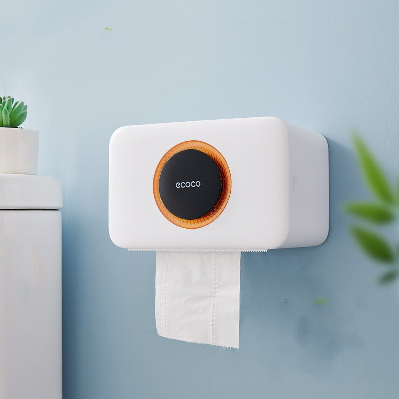Porte-papier hygiénique mural sans perforation pour salle de bain