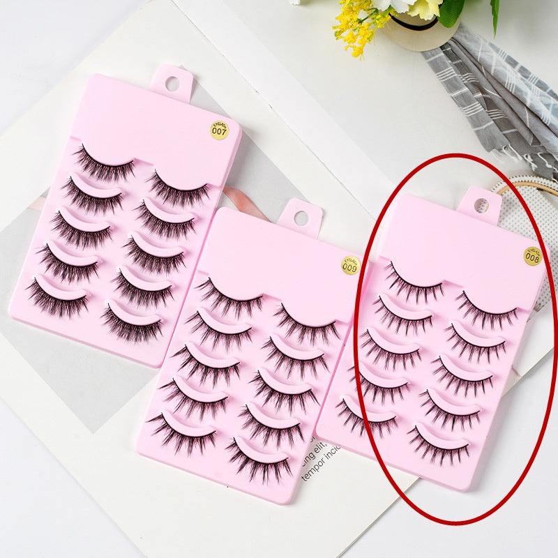 5 Pairs Manga Wimpern