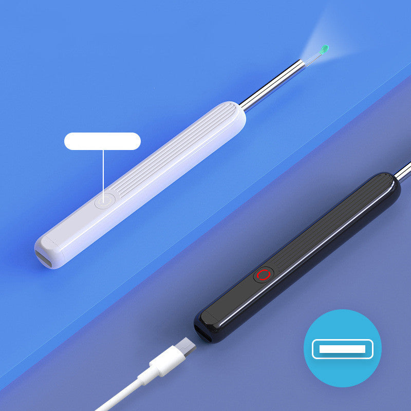 NE3 Ohrenreiniger Otoskop Ohrenschmalz-Entfernungswerkzeug mit Kamera LED-Licht Kabelloses Ohrenendoskop Ohrenreinigungsset für iPhone