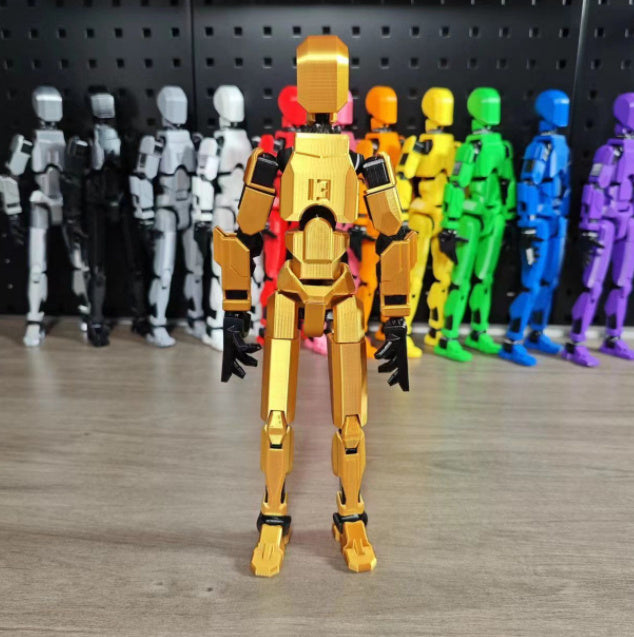 Beweglicher Shapeshift-Roboter 2.0 mit mehreren Gelenken, 3D-gedruckte Schaufensterpuppe, Action-Modell, Puppenspielzeug, Geschenk für Kinder