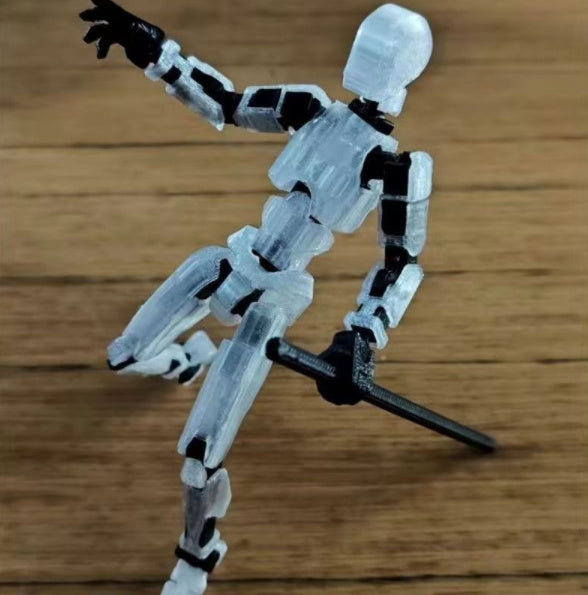 Beweglicher Shapeshift-Roboter 2.0 mit mehreren Gelenken, 3D-gedruckte Schaufensterpuppe, Action-Modell, Puppenspielzeug, Geschenk für Kinder