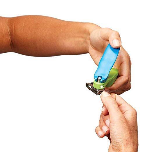 Nagelknipser mit 150 Grad schwenkbarem Griff und LED-Licht