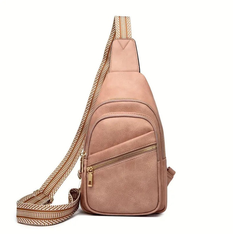 Petit sac bandoulière pour femme Sacs bandoulière pour femme Sacs ceinture en cuir tendance pour femme Cross Body 