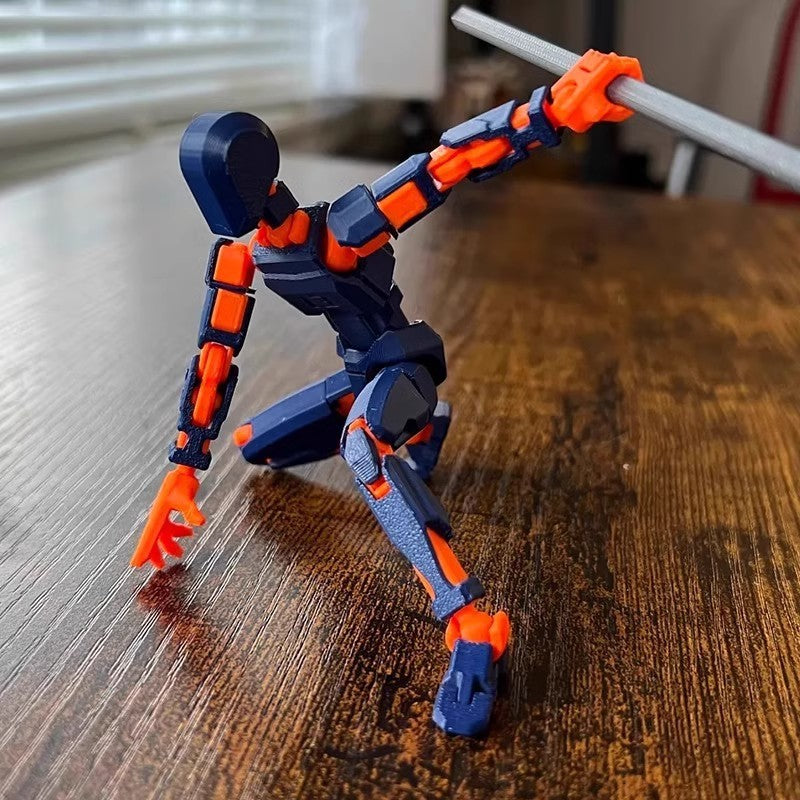 Beweglicher Shapeshift-Roboter 2.0 mit mehreren Gelenken, 3D-gedruckte Schaufensterpuppe, Action-Modell, Puppenspielzeug, Geschenk für Kinder