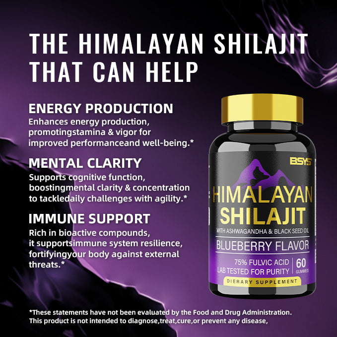 BSYS SHILAJIT GUMMIBÄRCHEN 60ER